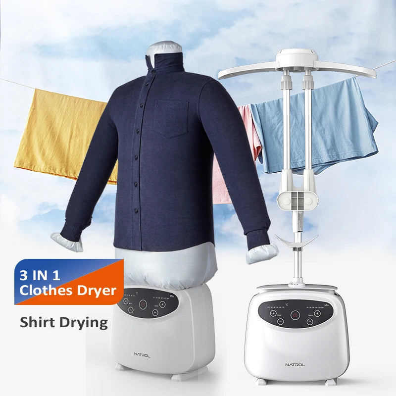Automatic Garment Iron Machine air O Dry Heater Mini Folding Ironing Portable Clothes Dryer Electric Clothes Dryer