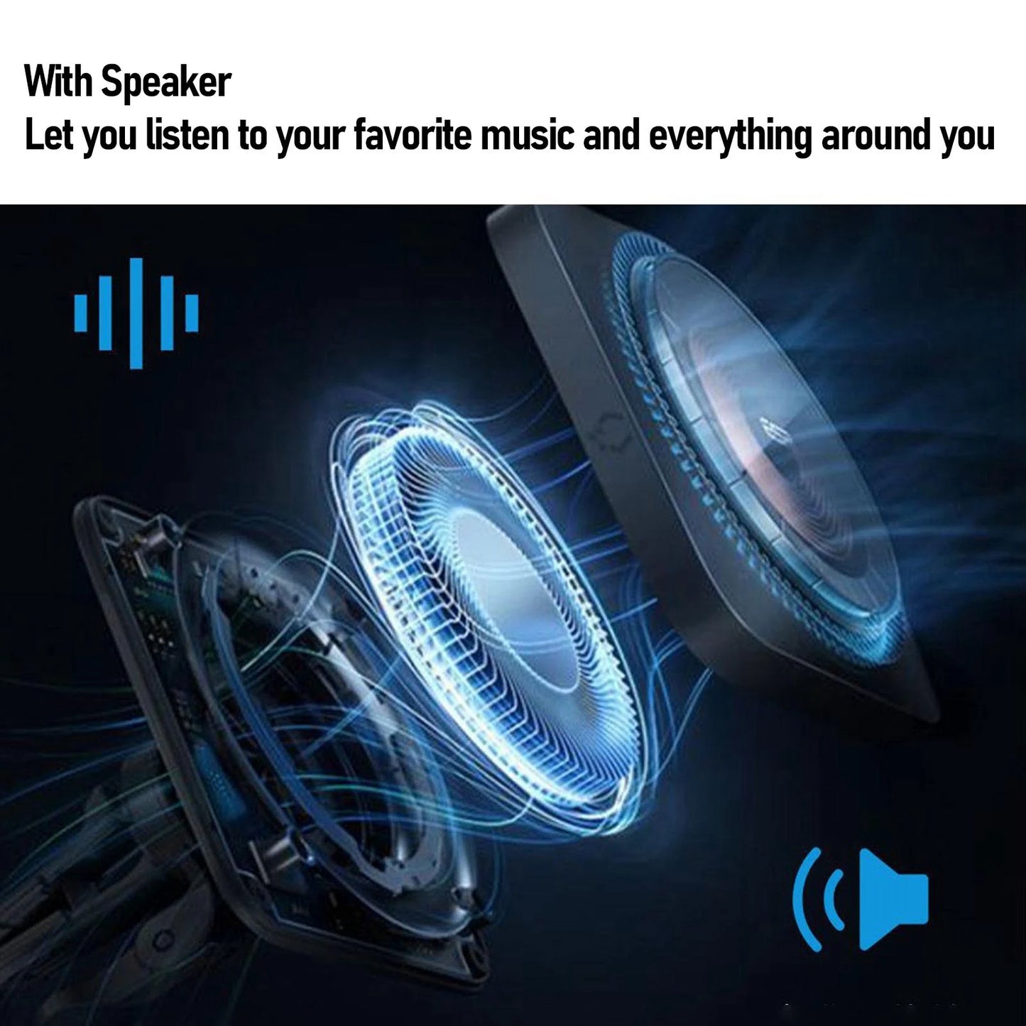 Smart Glasses Bluetooth 5.4 Built in Mic and Speaker IP54 Proof Blue Light Filtering Voice Control Smart Glasses for Daily Use