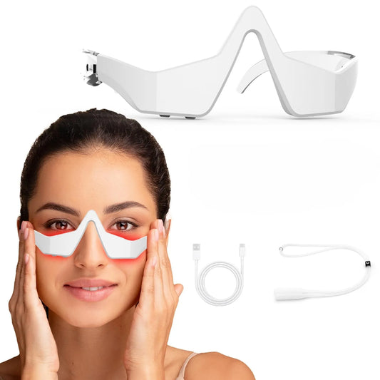 Eye Massager Relieves Eye Fatigue Eyes Massage Glasses Eye Fatigue Relief Massager Dark Circles Removal EyeCare Beauty Tools