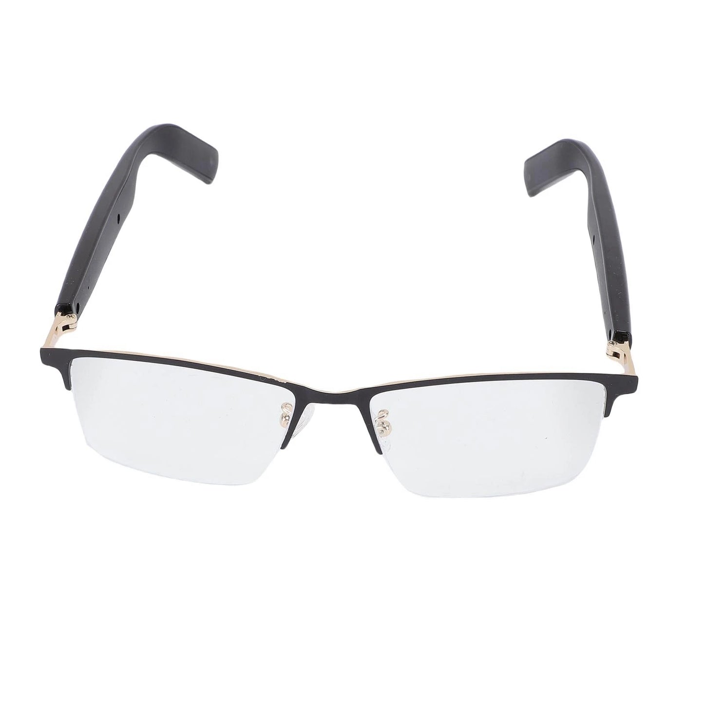 Smart Glasses Bluetooth 5.4 Built in Mic and Speaker IP54 Proof Blue Light Filtering Voice Control Smart Glasses for Daily Use